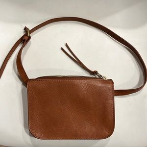 Small leather madewell simple pouch